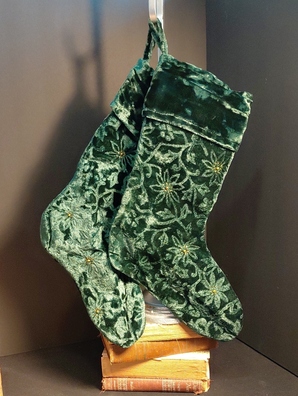 VINTAGE VELVET STOCKINGS